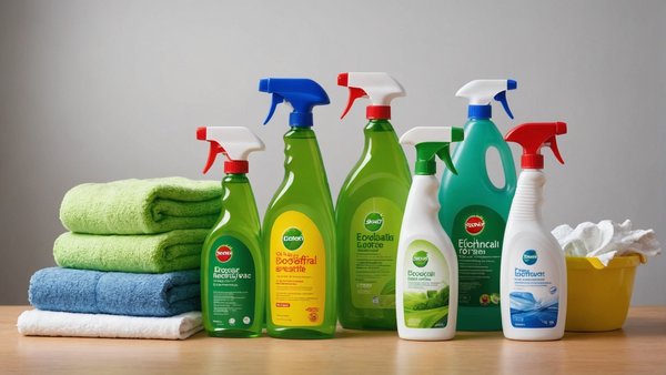Des produits ménagers écologiques pour un foyer sain